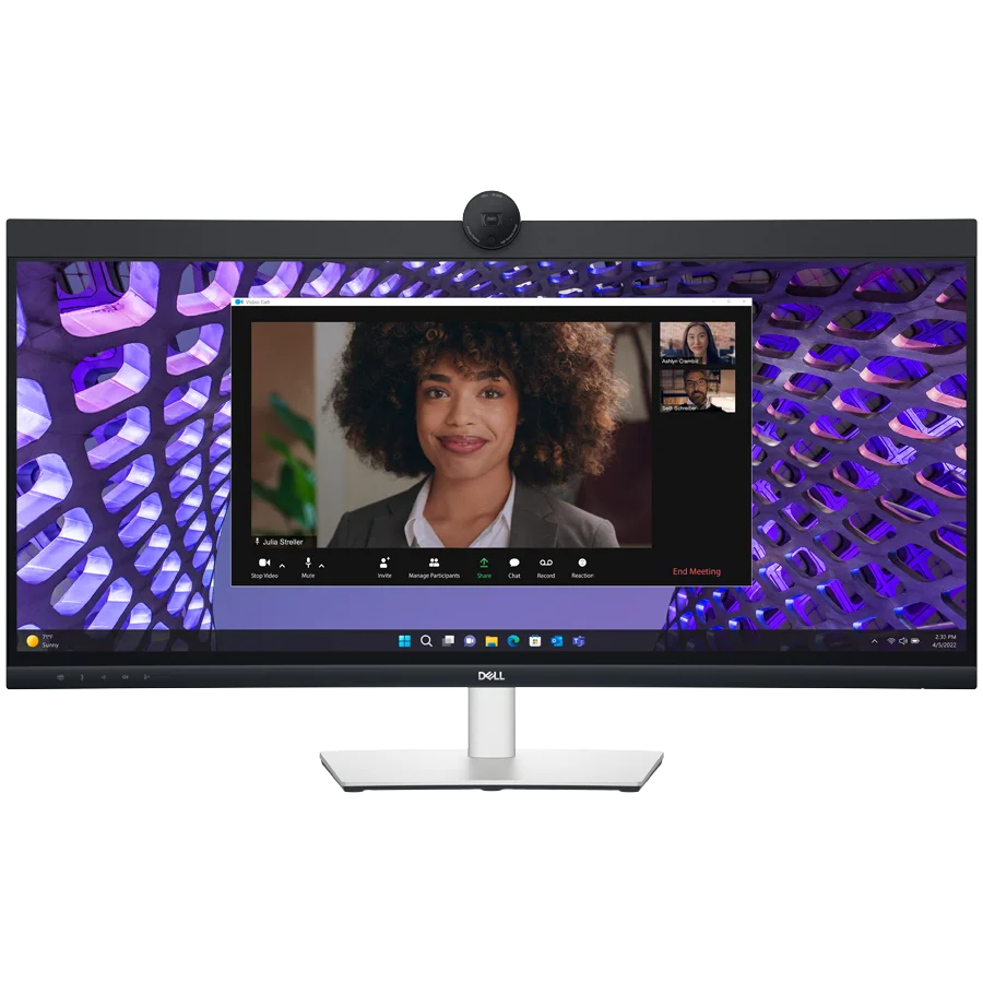 Monitor LED Dell P3424WEB Curved Video Conferencing 34