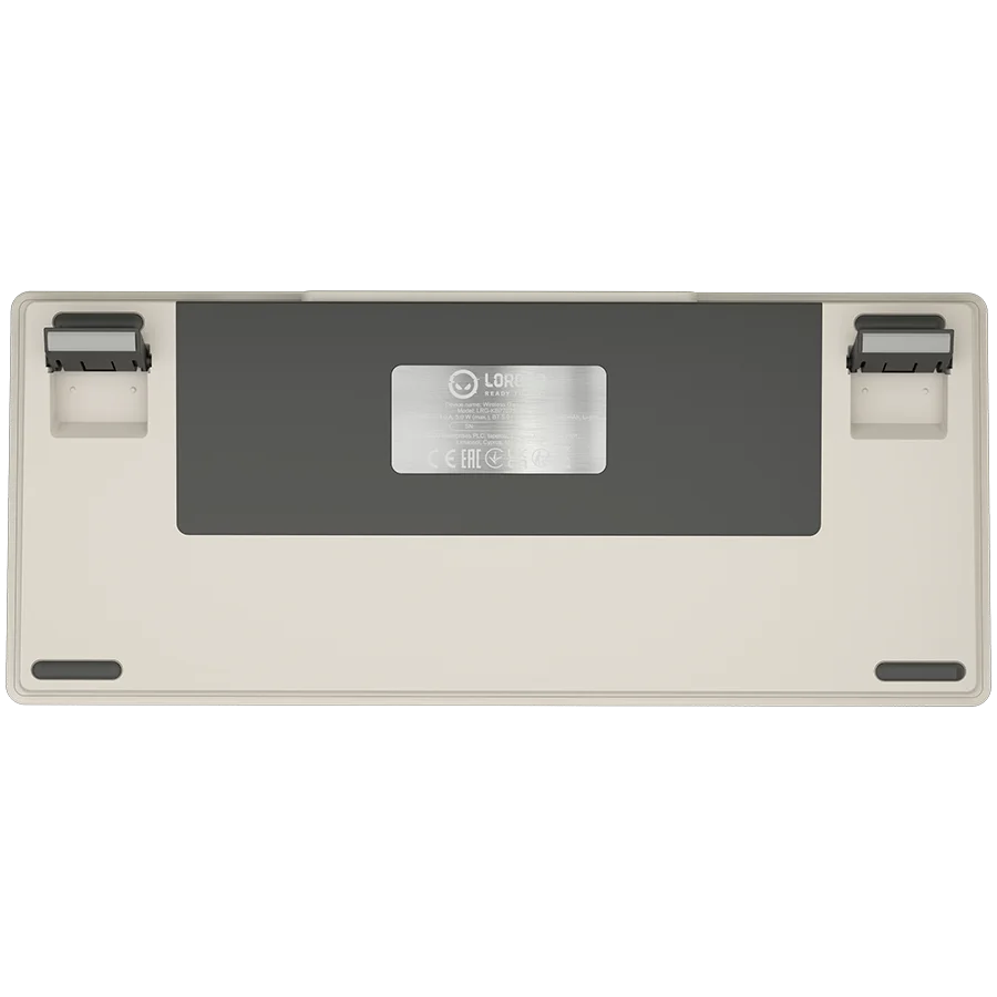 LORGAR KBP7075W, Wireless 75% Mechanical Gaming Keyboard Pro, Beige, EN layout LORGAR KBP7075W, Wireless 75% Mechanical Gaming Keyboard Pro, Beige, EN layout