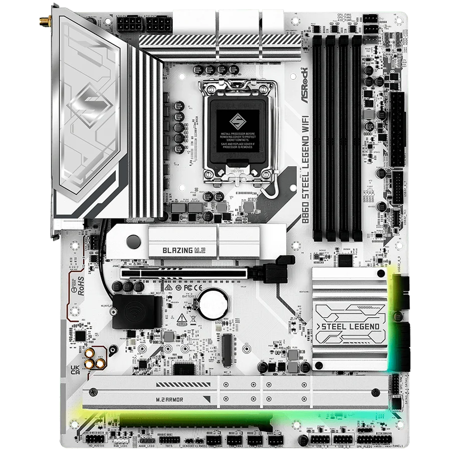 ASROCK B860 Steel Legend WiFi ATX LGA1851 DDR5