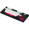LORGAR KBP70TKLW, Wireless TKL Mechanical Gaming Keyboard Pro, Black/red, EN layout