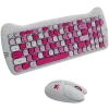 CANYON HSET-W6 EN Keyboard+Mouse Kitty Edition AAA+АА Wireless Pink