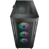 COUGAR DUOFACE PRO RGB PC Case, Mid Tower, Black