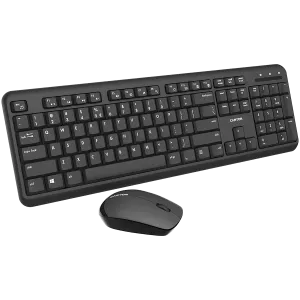 CANYON SET-W20 EN/BG Keyboard+Mouse Velvet Wireless Black