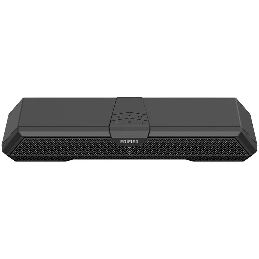 Edifier MG250 2.0 Desktop Soundbar, Bluetooth V5.3, USB-A soundcard input, 2-inch full-range drivers 5W (RMS) output, RGB light strip with companion app control, Built-in MEMS microphone with noise-cancellation, One-touch touch-panel control, Black