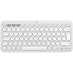 LOGITECH K380S Multi-Device Bluetooth Keyboard - TONAL WHITE - US INT'L