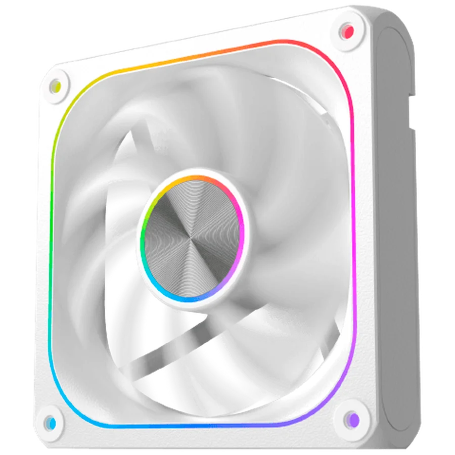 Infinity J22A Arctic EN49835 (WH, 3PCS J22A PWM Fans, ARGB & PWM Remote Control Box, A Logo Color Box)