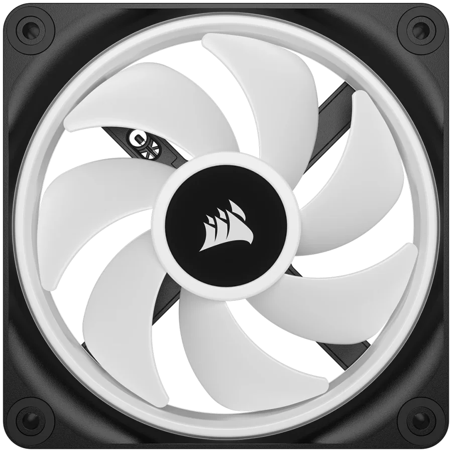 CORSAIR iCUE LINK QX120 RGB, 120mm Magnetic Dome RGB Fan, Single Fan