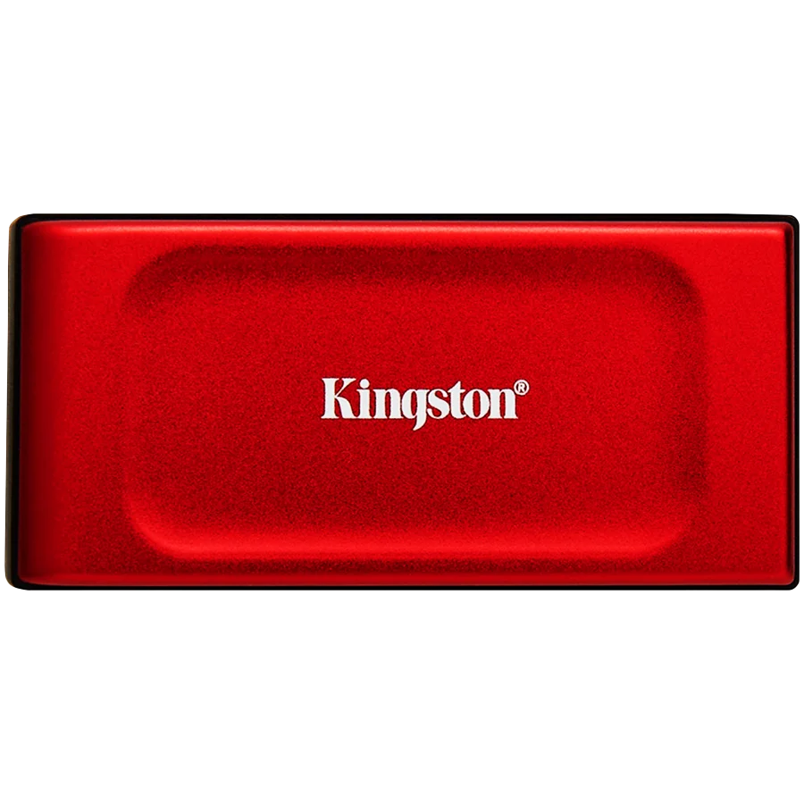 Kingston SSD 2TB XS1000 Red External USB 3.2 Gen 2 Portable Solid State Drive Kingston SSD 2TB XS1000 Red External USB 3.2 Gen 2 Portable Solid State Drive