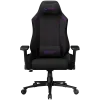 LORGAR CHA41, Ergonomic Gaming Chair Advanced, premium anti-stain fabric, Black/purple