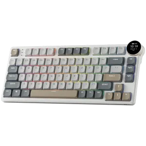 ROYAL KLUDGE RK N80 Pearly Dawn Gaming Keyboard Red switch