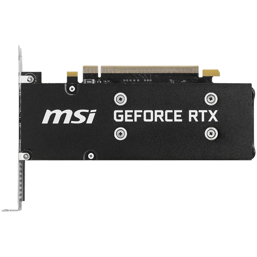 MSI Video Card Nvidia GeForce RTX 3050 LP E 6G OC, 2x HDMI, 1x DP, DUAL FAN, ATX