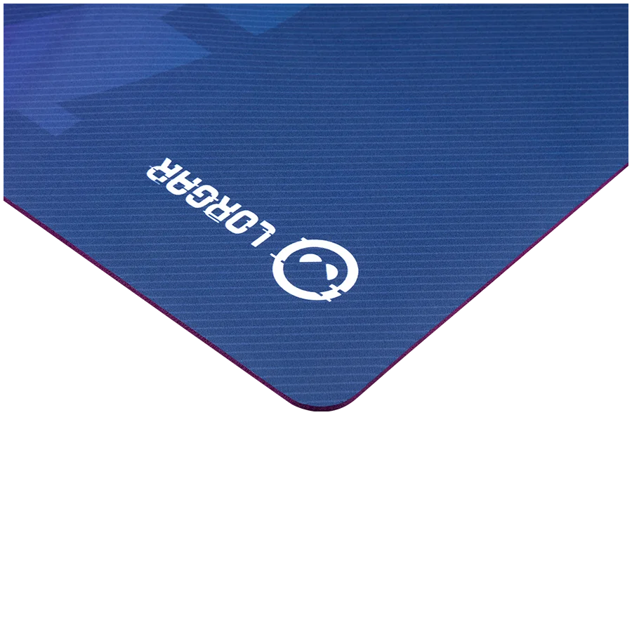 Lorgar Main 133, Gaming mouse pad, High-speed surface, Purple anti-slip rubber base, size: 360mm x 300mm x 3mm, weight 0.2kg