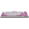 MSI FORGE GK600 TKL WIRELESS VIOLET - Hot-Swappable Mechanical Switches, PBT Keycaps, Sound-Dampening Foam and Gaskets, Integrated Display, RGB LED, 2.4GHz, BT, USB-C MSI FORGE GK600 TKL WIRELESS VIOLET - Hot-Swappable Mechanical Switches, PBT Keycaps, Sound-Dampening Foam and Gaskets, Integrated Display, RGB LED, 2.4GHz, BT, USB-C