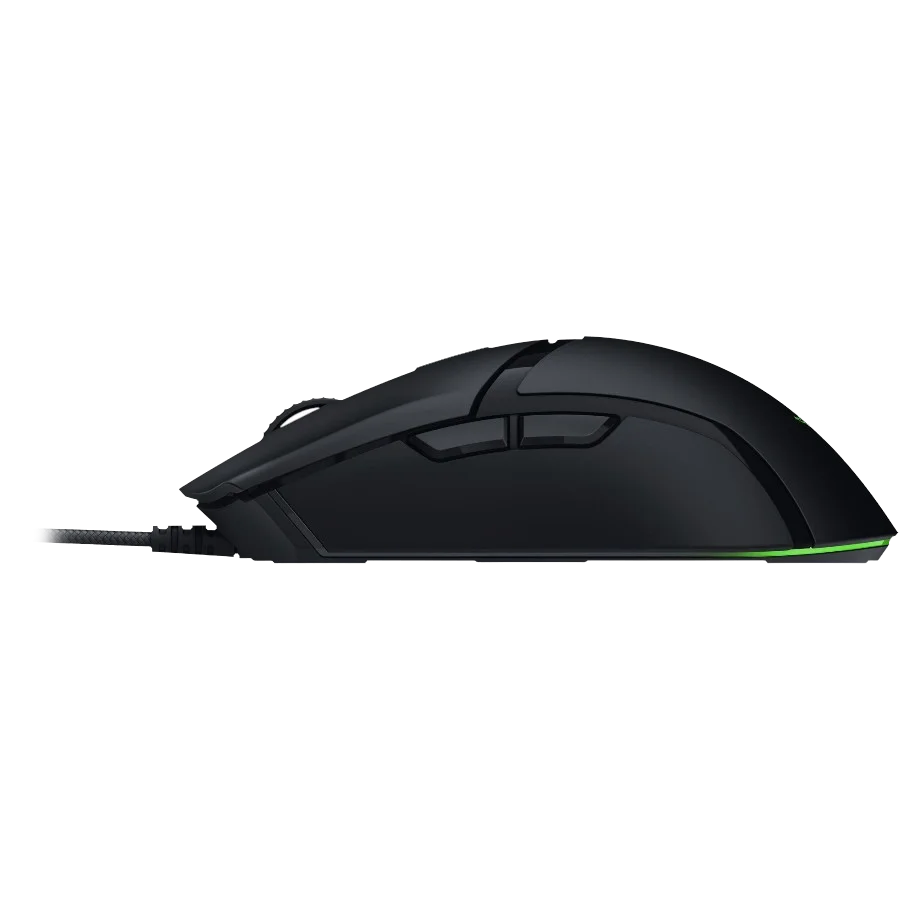 Razer Cobra Gaming Mouse, Optical Mouse Switches Gen-3, 90 million Clicks, 58g Lightweight Design, Razer Chroma™ Lighting with Gradient Underglow, 8500 DPI Optical Sensor, Razer™ Speedflex Cable, 100% PTFE Feet