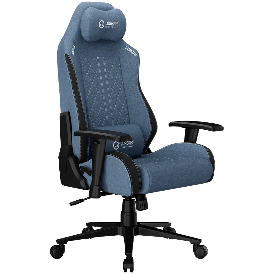 LORGAR CHA41, Ergonomic Gaming Chair Advanced, premium anti-stain fabric, Blue LORGAR CHA41, Ergonomic Gaming Chair Advanced, premium anti-stain fabric, Blue