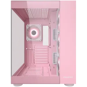 COUGAR FV150 RGB PC Case, Mid tower, Pink