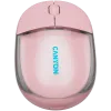 CANYON mouse OnClick 24 BT/ Wireless Transparent/Pink