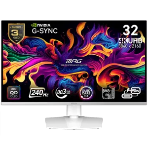 MSI MPG 321URXW QD-OLED Gaming Monitor, 31.5