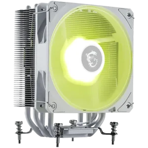 MSI MAG COREFROZR AA13 WHITE, 1x120mm ARGB Fan, TDP 240W, Direct Touch Heat-pipes, Intel LGA 1700/1851, AMD AM5/AM4, White, 3Y Warranty