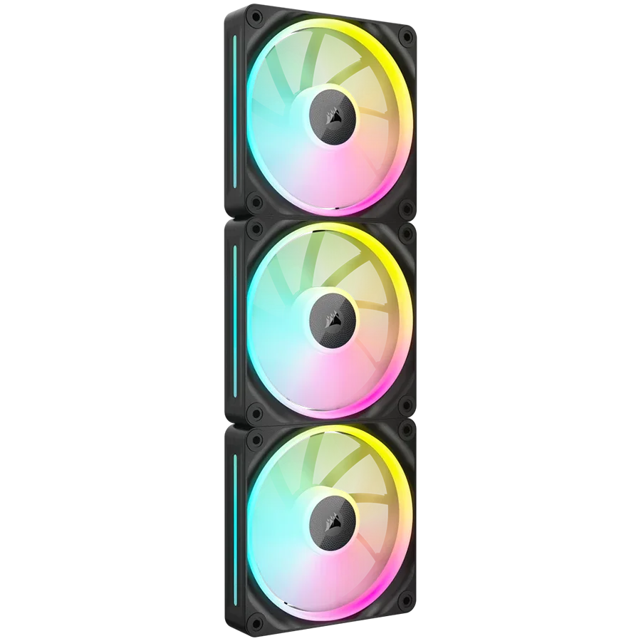 CORSAIR LX RGB Series, iCUE LINK LX120 RGB, 120mm RGB Fan, Triple Fan Kit