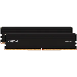 Crucial Pro 64GB Kit (2x32GB) DDR5-5600 UDIMM CL46 (16Gbit) Crucial Pro 64GB Kit (2x32GB) DDR5-5600 UDIMM CL46 (16Gbit)
