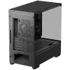 DeepCool CG380-3F, Mid Tower, Mini-ITX/Micro-ATX(Rear Connector), 2xUSB3.0, 1xUSB Type-C, 1xAudio, 3x120mm Pre-Installed ARGB Fans, Tempered Glass, Mesh Panel, Black, R-CG380-BKAGM3-G