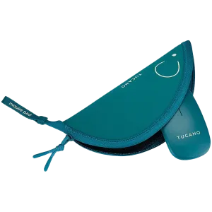 TOPO MOUSE PAD + WIRELESS MOUSE BLUE PE.
