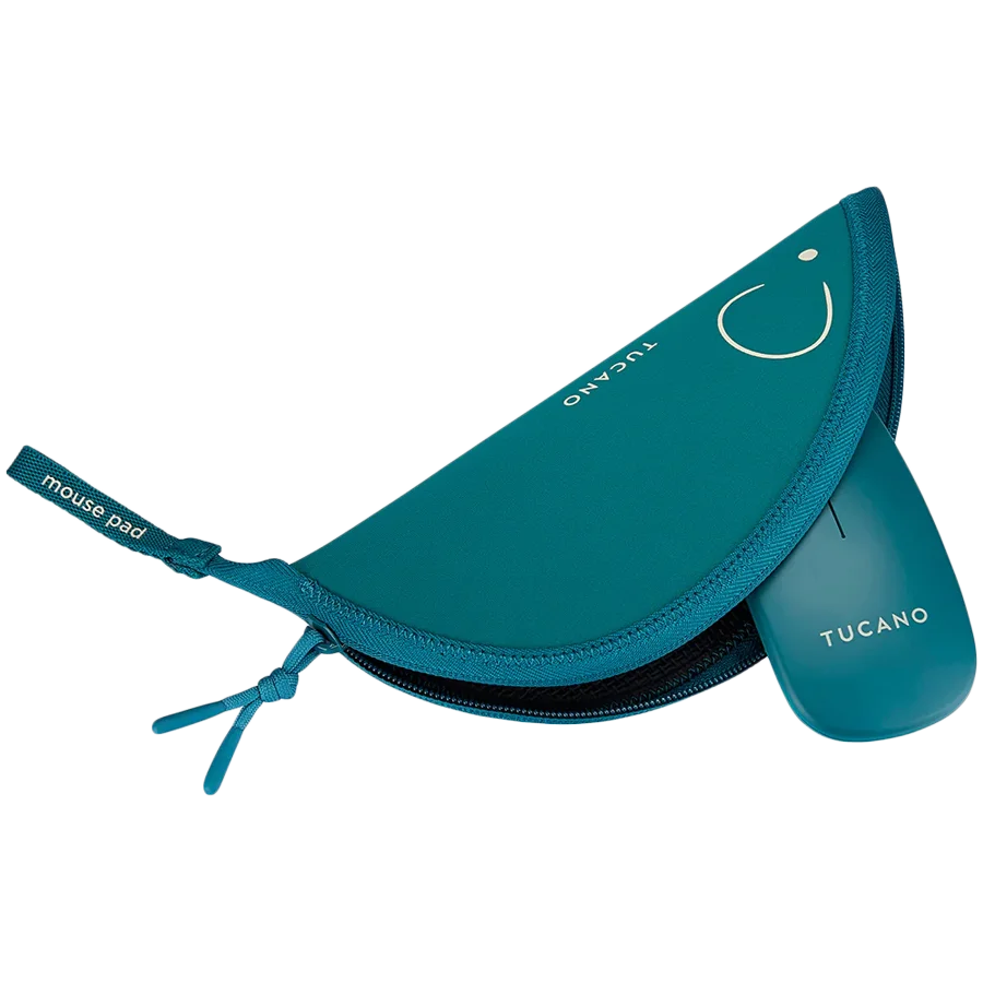 TOPO MOUSE PAD + WIRELESS MOUSE BLUE PE.