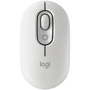 LOGITECH POP Mouse with emoji - OFF-WHITE - BT  - EMEA28i-935 - FY25,TERRA