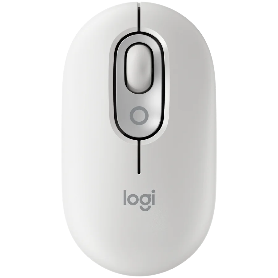 LOGITECH POP Mouse with emoji - OFF-WHITE - BT  - EMEA28i-935 - FY25,TERRA