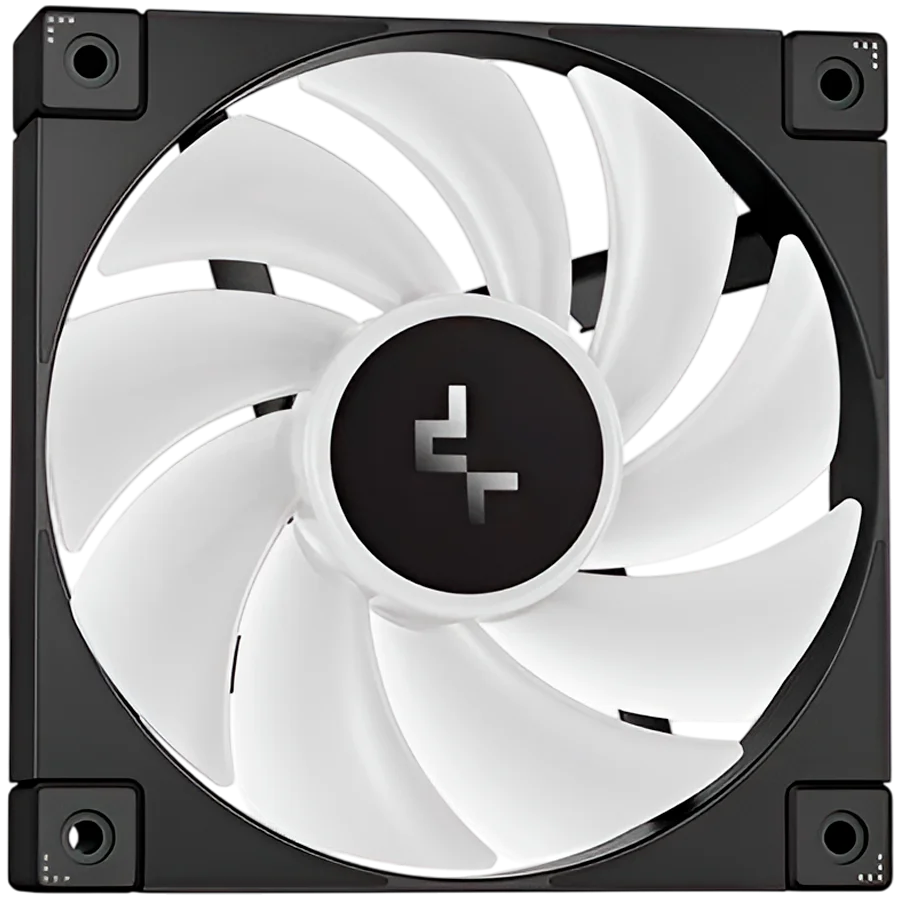 DeepCool LP240, 240mm CPU Liquid Cooler, 2x120mm ARGB PWM Fans, Dot-matrix Screen, Anti-Leak Technology, Black, LGA1851/1700/1200/1151/1150/1155, AMD AM5/AM4, 5Y, R-LP240-BKMSNC-G-1