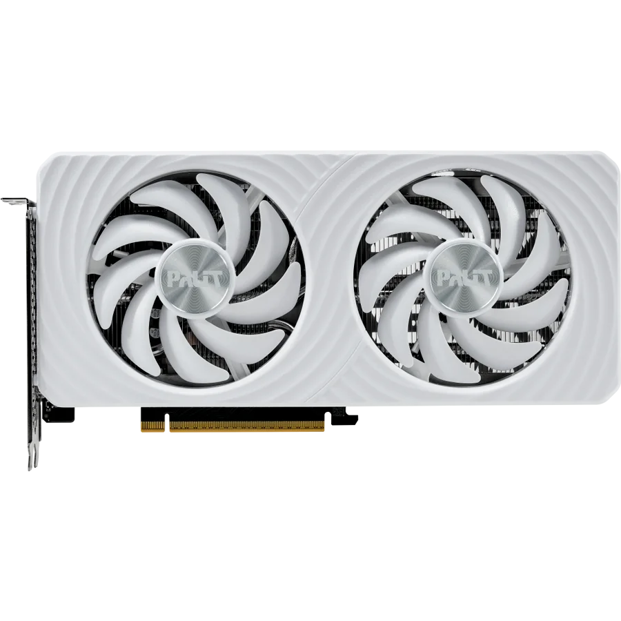 PALIT GeForce RTX 5060Ti White OC 8GB GDDR7 128 bit, 1x HDMI 2.1b, 3x DP 2.1b, 2 Fan, 1x 8-pin pwr connector, 600W, 262.1 x 126.3 x 40.1 mm, NE7506TU19P1-GB2062M
