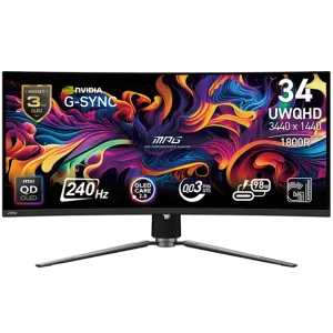 MSI MPG 341CQPX QD-OLED Gaming Monitor, 34.18