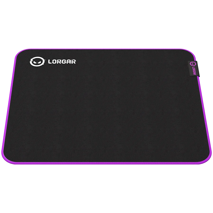 Lorgar Main 313, Gaming mouse pad, High-speed surface, Purple anti-slip rubber base, size: 360mm x 300mm x 3mm, weight 0.195kg Lorgar Main 313, Gaming mouse pad, High-speed surface, Purple anti-slip rubber base, size: 360mm x 300mm x 3mm, weight 0.195kg