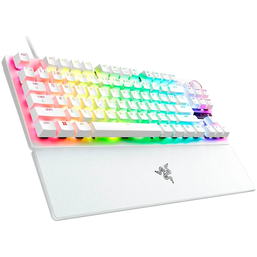 RAZER Huntsman V3 Pro Tenkeyless Gaming Keyboard - White - US Layout
