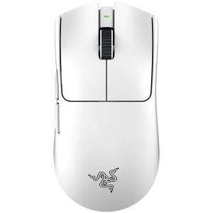 Razer Viper V3 Pro - White, Gaming mouse, HyperSpeed Wireless, Focus Pro 35K Optical Sensor Gen-2, 35K DPI, Optical Mouse Switches Gen-3, 90-million Clicks, 100% PTFE mouse feet, 54 g (excluding cable and dongle), USB Type A to USB Type C cable