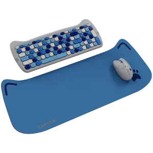 CANYON HSET-W6 EN Keyboard+Mouse Kitty Edition AAA+АА Wireless Blue