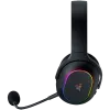 Razer Barracuda X Chroma, Gaming Headset, Black, Oval Ear Cushions, 2.4 GHz Wireless / Bluetooth, Breathable Fabric with Memory Foam Cushions, Detachable Razer™ HyperClear Cardioid Mic, 7.1 Surround sound: Only available on Windows 10 64-bit (or higher)