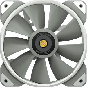 COUGAR MHP 120 White, 120mm 4-pin PWM fan, 600-2000RPM, HDB Bearing, Anti-vibration Dampers, Extension Cable + Low-Noise Adapter, Case + Radiator screws, 82.48 CFM, 4.24mm H20, 34.5 dBA (Max)
