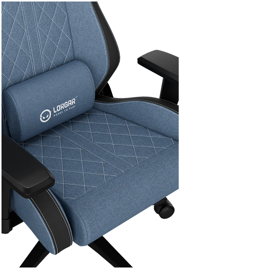 LORGAR CHA41, Ergonomic Gaming Chair Advanced, premium anti-stain fabric, Blue LORGAR CHA41, Ergonomic Gaming Chair Advanced, premium anti-stain fabric, Blue