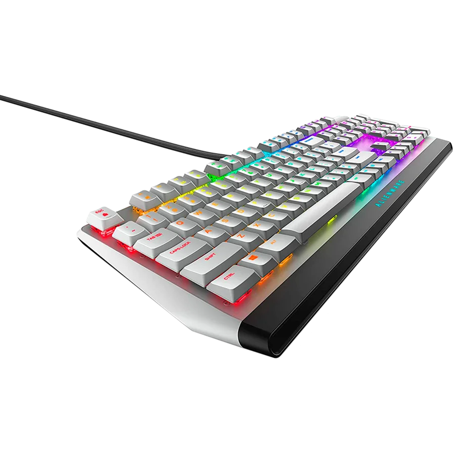 Alienware 510K Low-profile RGB Mechanical Gaming Keyboard - AW510K (Lunar Light)