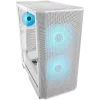 COUGAR AIRFACE FLO RGB PC Case, Mid Tower, White
