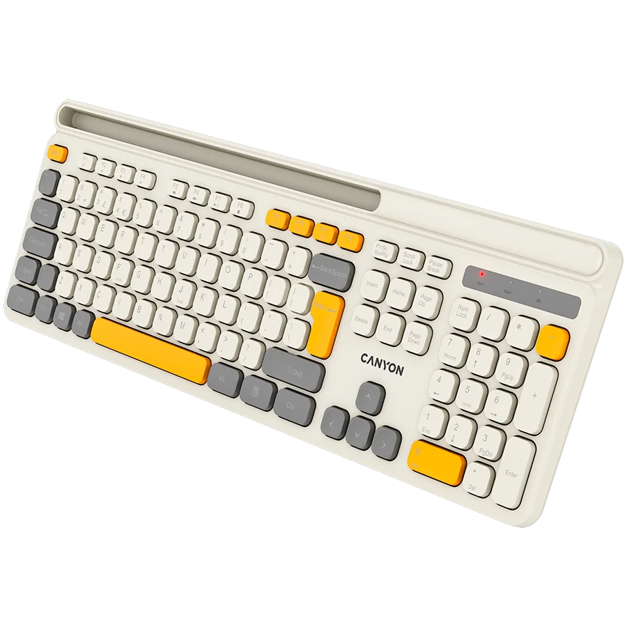 CANYON keyboard HKB-W03 EN AAA Wireless Beige