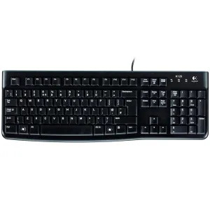 LOGITECH K120 Corded Keyboard - BLACK - USB - US INT'L - B2B LOGITECH K120 Corded Keyboard - BLACK - USB - US INT'L - B2B