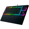 Razer Ornata V3 Tenkeyless, Low Profile Gaming Keyboard, US Layout, 8 Razer Chroma™ RGB Lighting Zones, Dedicated Media Keys, UV-coated ABS Keycaps, 1000 Hz Ultrapolling, Durable spill-resistant design, Braided fiber cable
