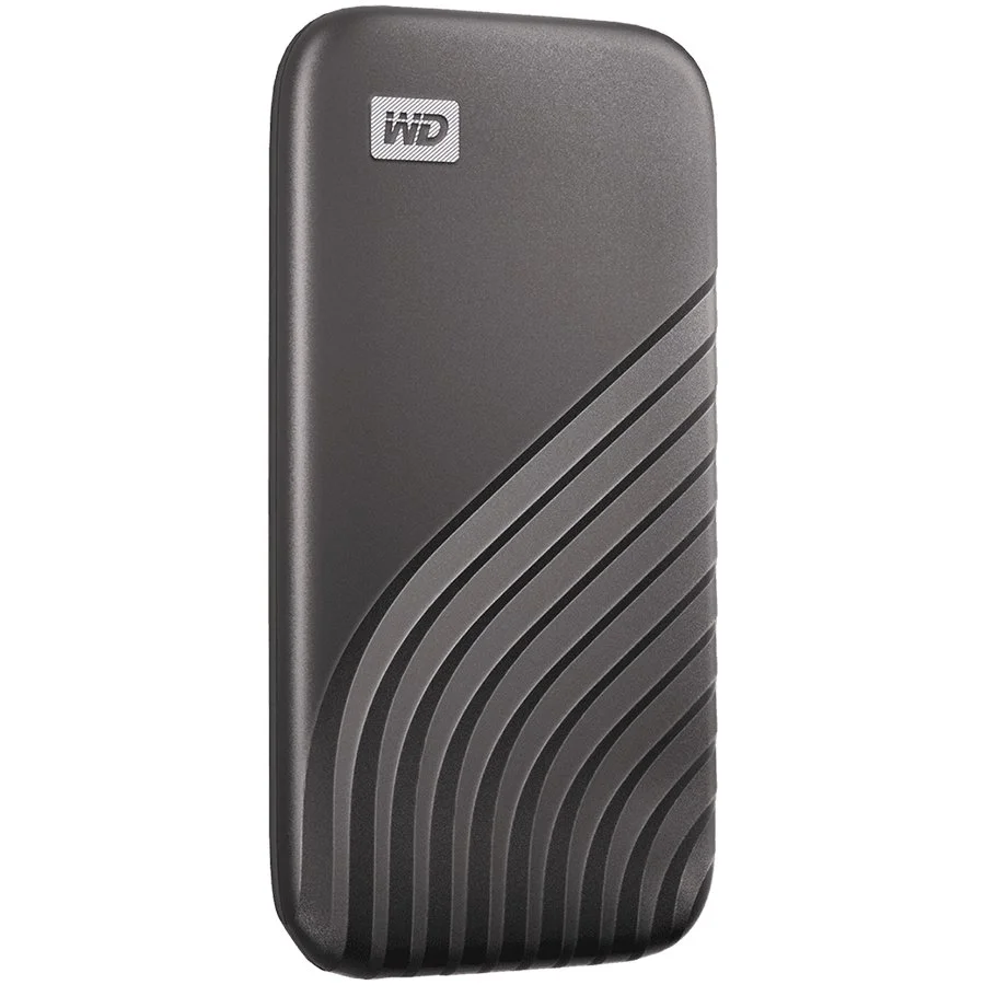 WD 1TB My Passport SSD - Portable SSD, up to 1050MB/s Read and 1000MB/s Write Speeds, USB 3.2 Gen 2 - Space Gray