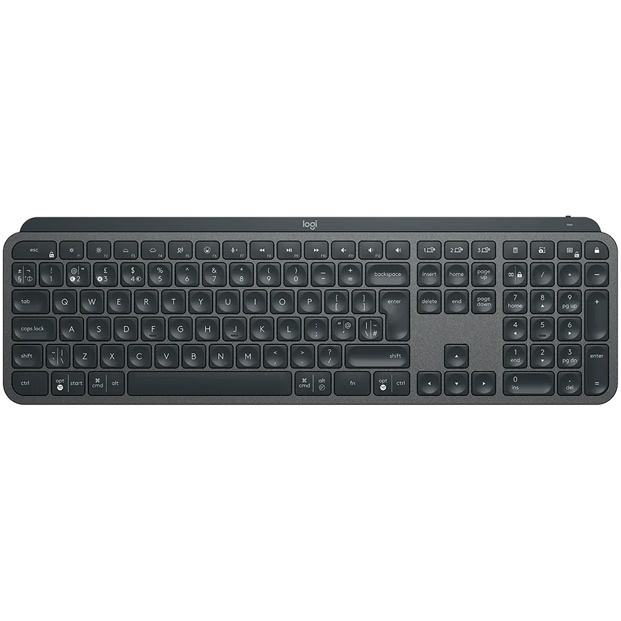 LOGITECH MX Keys Bluetooth Illuminated Keyboard - GRAPHITE- US INT'L - B2B