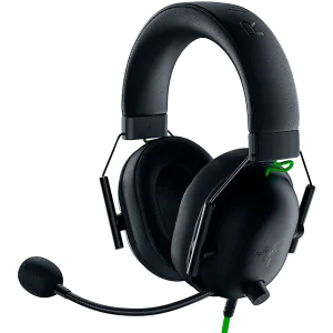 Razer BlackShark V2 X USB, gaming headset, HyperClear Noise-Cancelling Mic, TriForce 50mm Drivers, Advanced Passive Noise Cancellation, Hybrid memory foam cushions, USB Type-A, 20 Hz – 20 kHz, 32 Ω (1 kHz), 98 dBSPL / mW,1 kHz