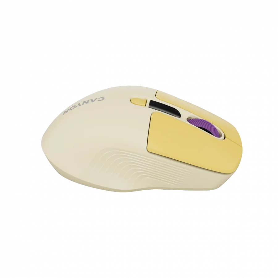 CANYON mouse MW-26 LCD Silent Dual Mode Wireless Yellow