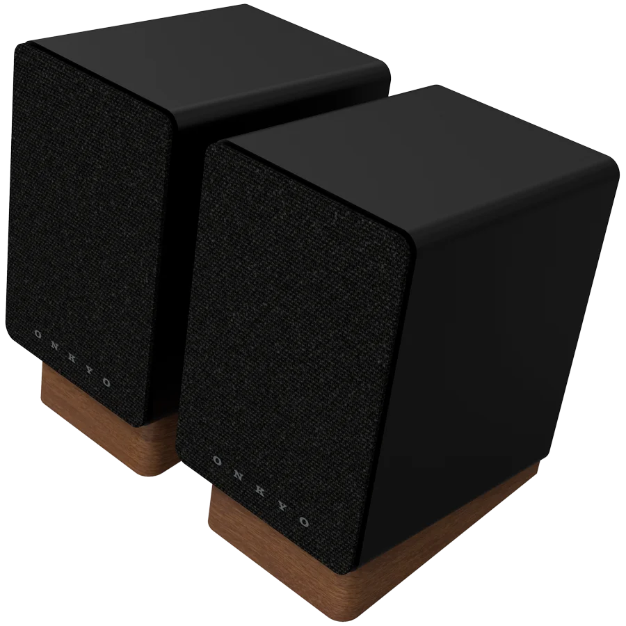 Onkyo Creator Series GX-10DB Powered Speakers, Black, pair
